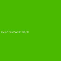 Kleine Baumwolle-Tabelle