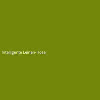 Intelligente Leinen-Hose