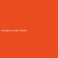 Intelligente Stahl-Tabelle