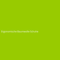 Ergonomische Baumwolle-Schuhe