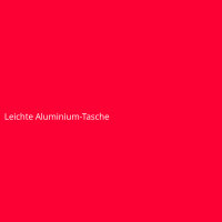 Leichte Aluminium-Tasche